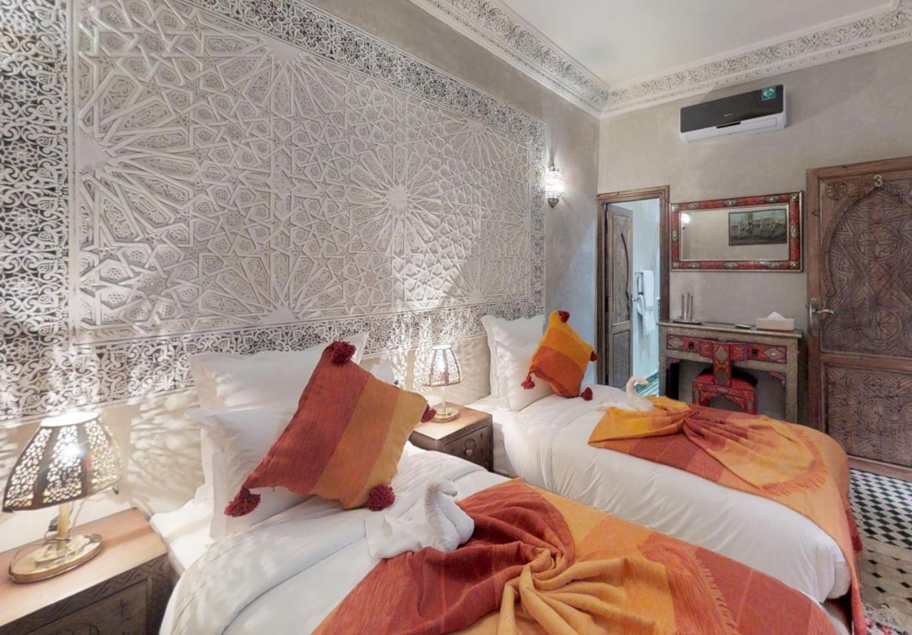 马拉喀什 阿巴卡加利附楼摩洛哥传统庭院住宅酒店 外观 照片