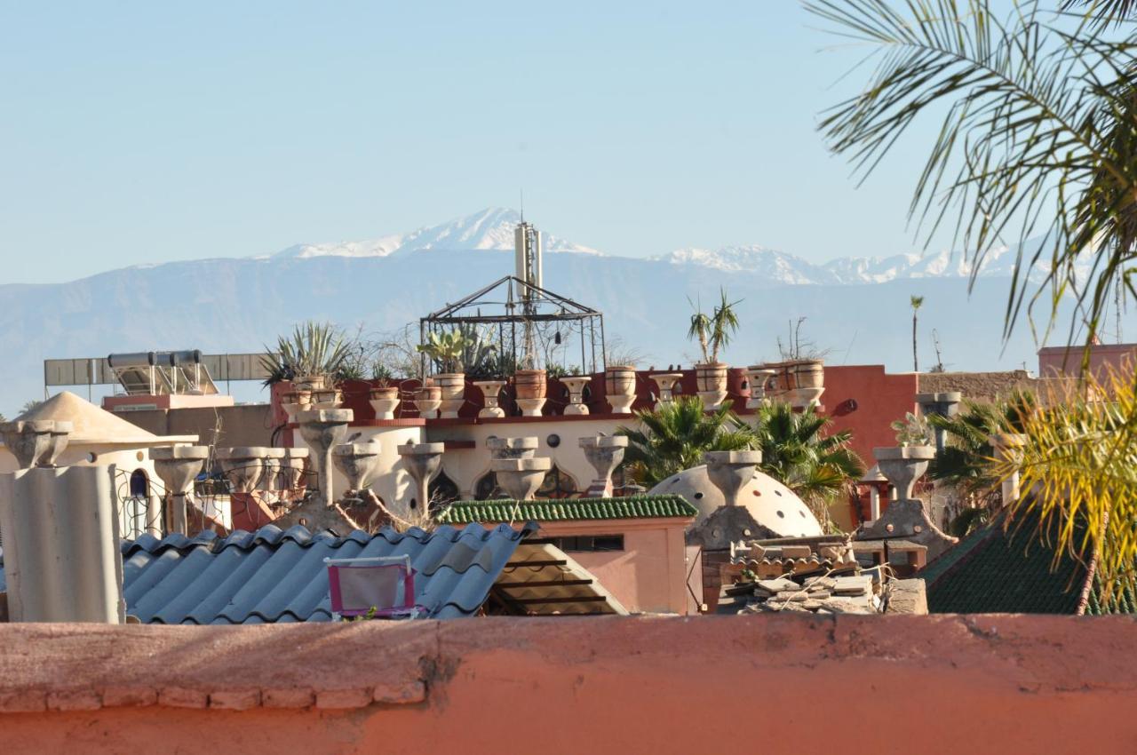 马拉喀什 阿巴卡加利附楼摩洛哥传统庭院住宅酒店 外观 照片